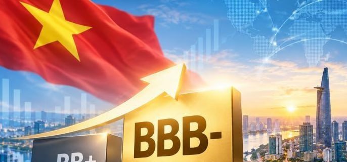 越南获R&I评级上调至BBB，全球信用地位提升