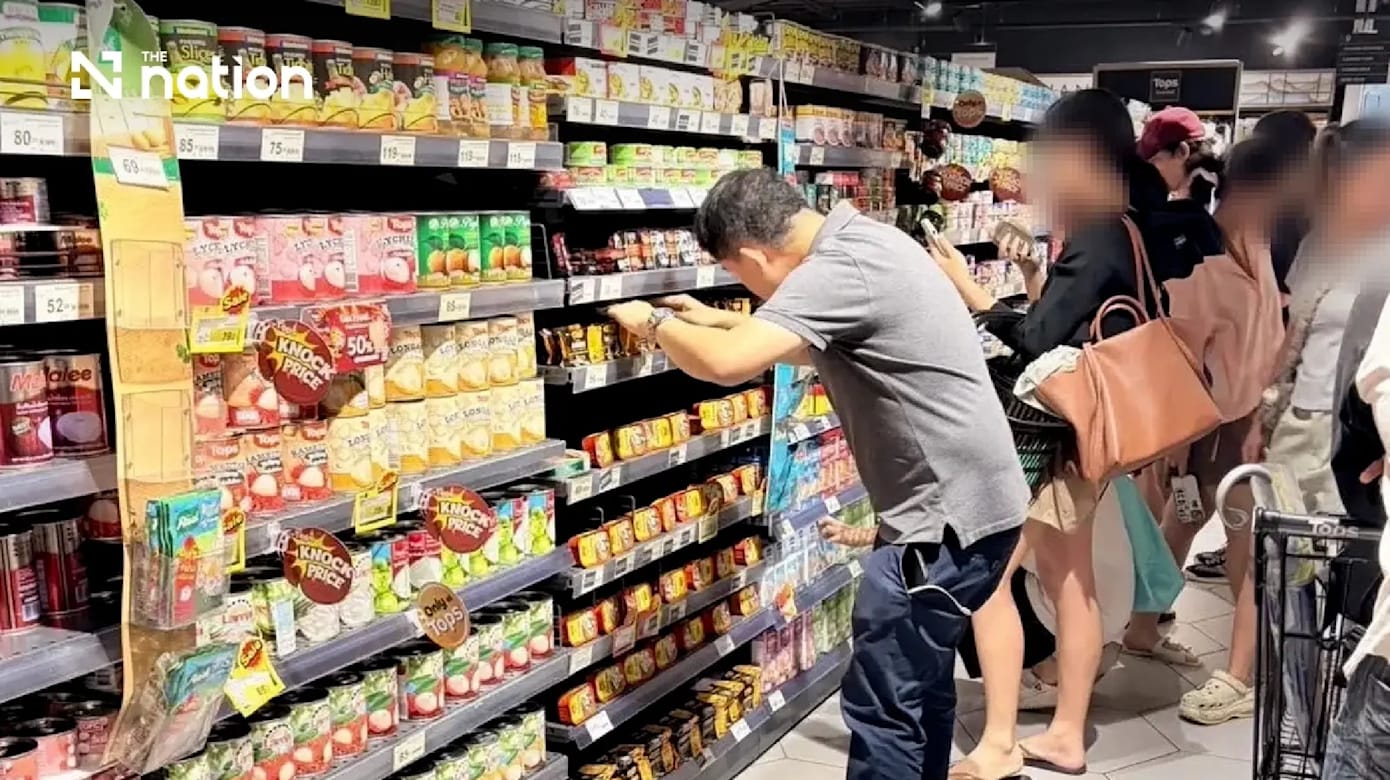 泰国水灾引发抢购潮 连锁超市全天候调度确保物资充足