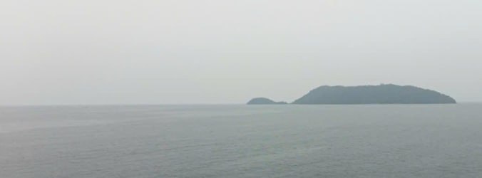 越南湄公河三角洲中午依然灰蒙蒙，与印尼飘来的烟雾有关？