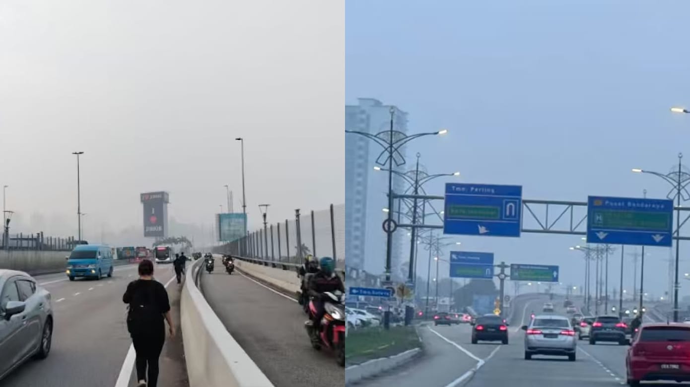 马国空污柔佛烟霾最严重 网民：无法看清对岸新加坡
