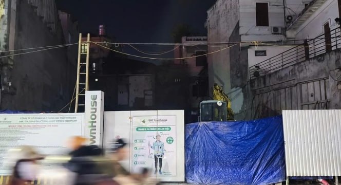 海防土桥路发现战争遗留炸弹 临时封路处理