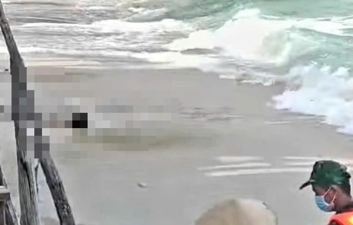 富国岛21岁青年游泳被海浪卷走 3天后遗体冲上岸