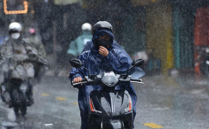 越南中部和南部多地9月22日至23日有大雨到暴雨