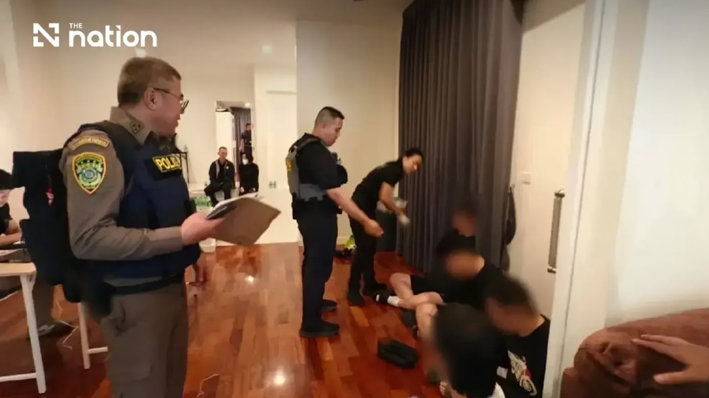 泰韩警方联手捣毁跨国电诈团伙 逮捕13名外籍嫌犯