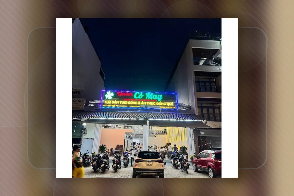 Quán Cỏ May - 655 Tạ Quang Bửu